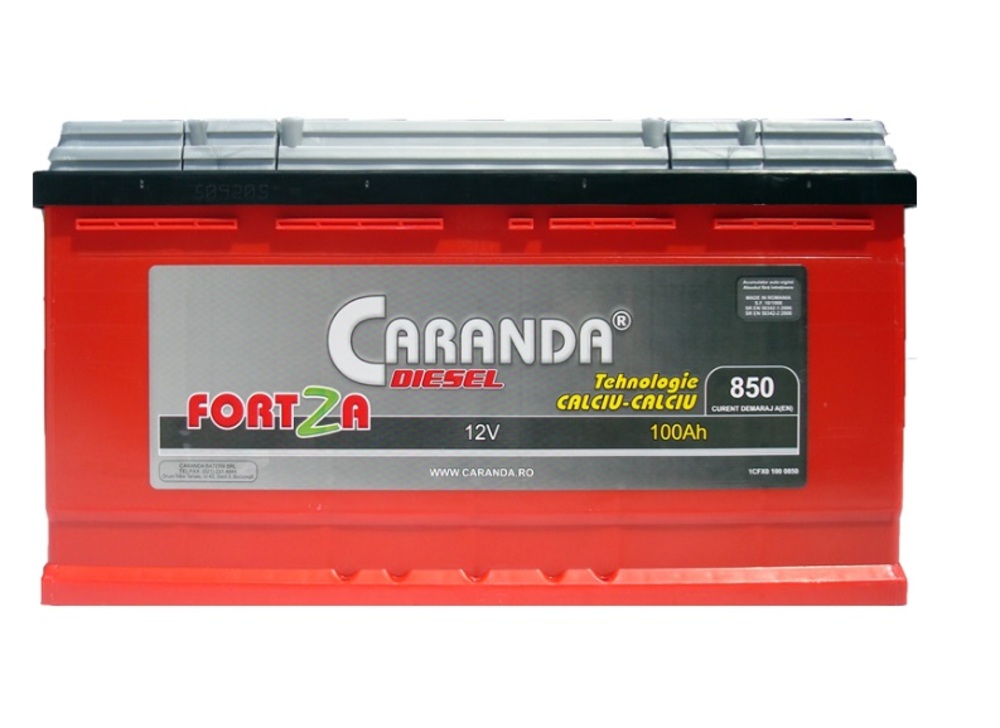baterie auto caranda fortza 100ah- baterie auto caranda fortza 100ah-