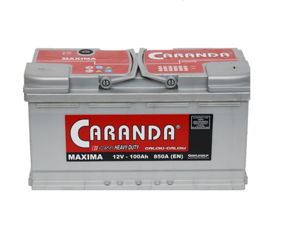 baterie auto caranda maxima 100ah 850a- baterie auto caranda maxima 100ah 850a-