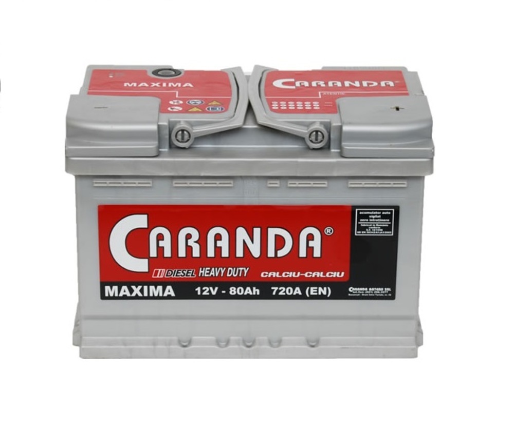 baterie auto caranda maxima 80ah 720a- baterie auto caranda maxima 80ah 720a-