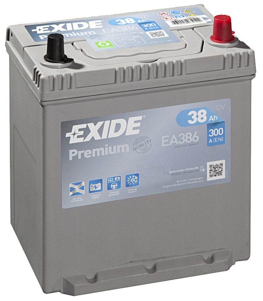 baterie auto EXIDE premium 38ah-Exide baterie auto EXIDE premium 38ah-Exide