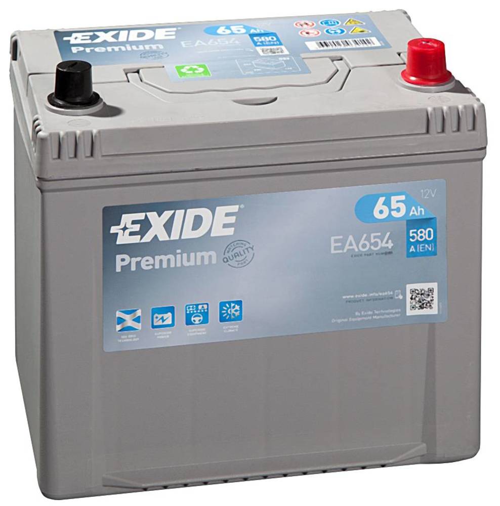 baterie auto EXIDE premium 65ah-Exide baterie auto EXIDE premium 65ah-Exide