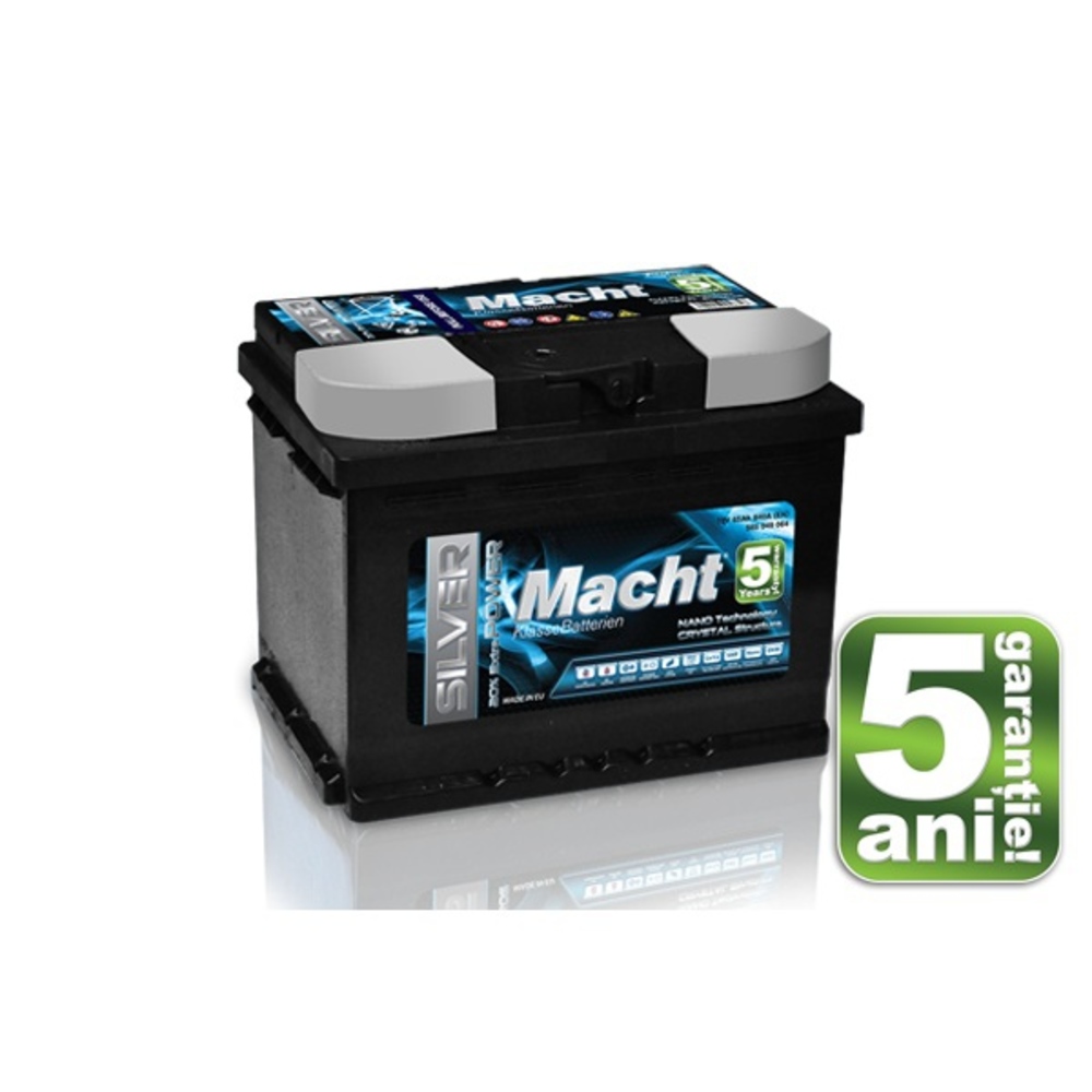 baterie auto MACHT silver power 65ah-Macht baterie auto MACHT silver power 65ah-Macht