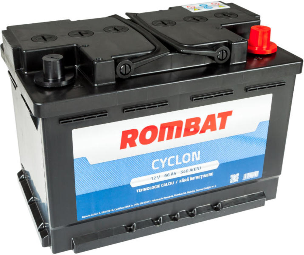 baterie auto ROMBAT cyclon 66ah-Rombat baterie auto ROMBAT cyclon 66ah-Rombat