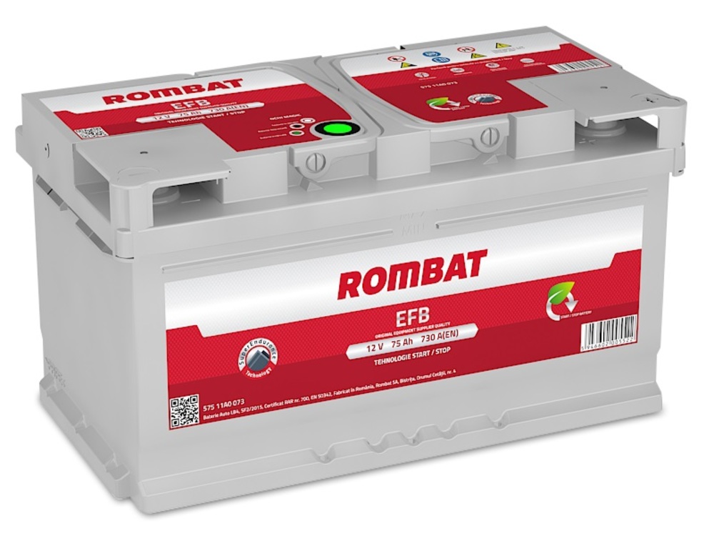 baterie auto ROMBAT efb 75ah startstop / / / / / / /-Rombat baterie auto ROMBAT efb 75ah startstop / / / / / / /-Rombat