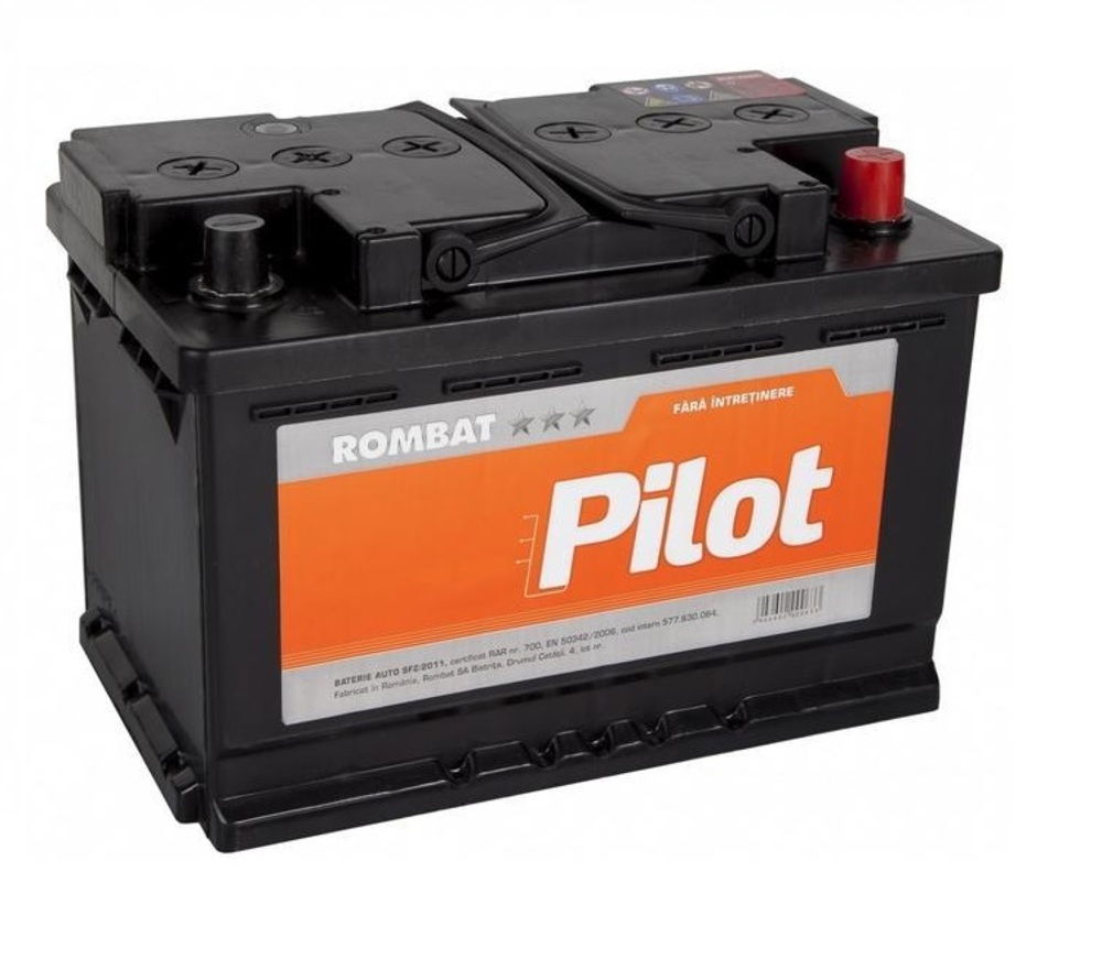 baterie auto ROMBAT pilot 75ah-Rombat baterie auto ROMBAT pilot 75ah-Rombat