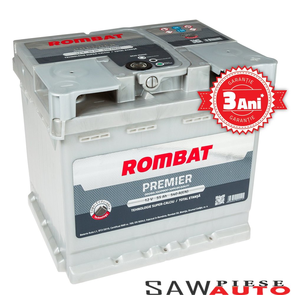 baterie auto ROMBAT premier 55ah-Rombat baterie auto ROMBAT premier 55ah-Rombat