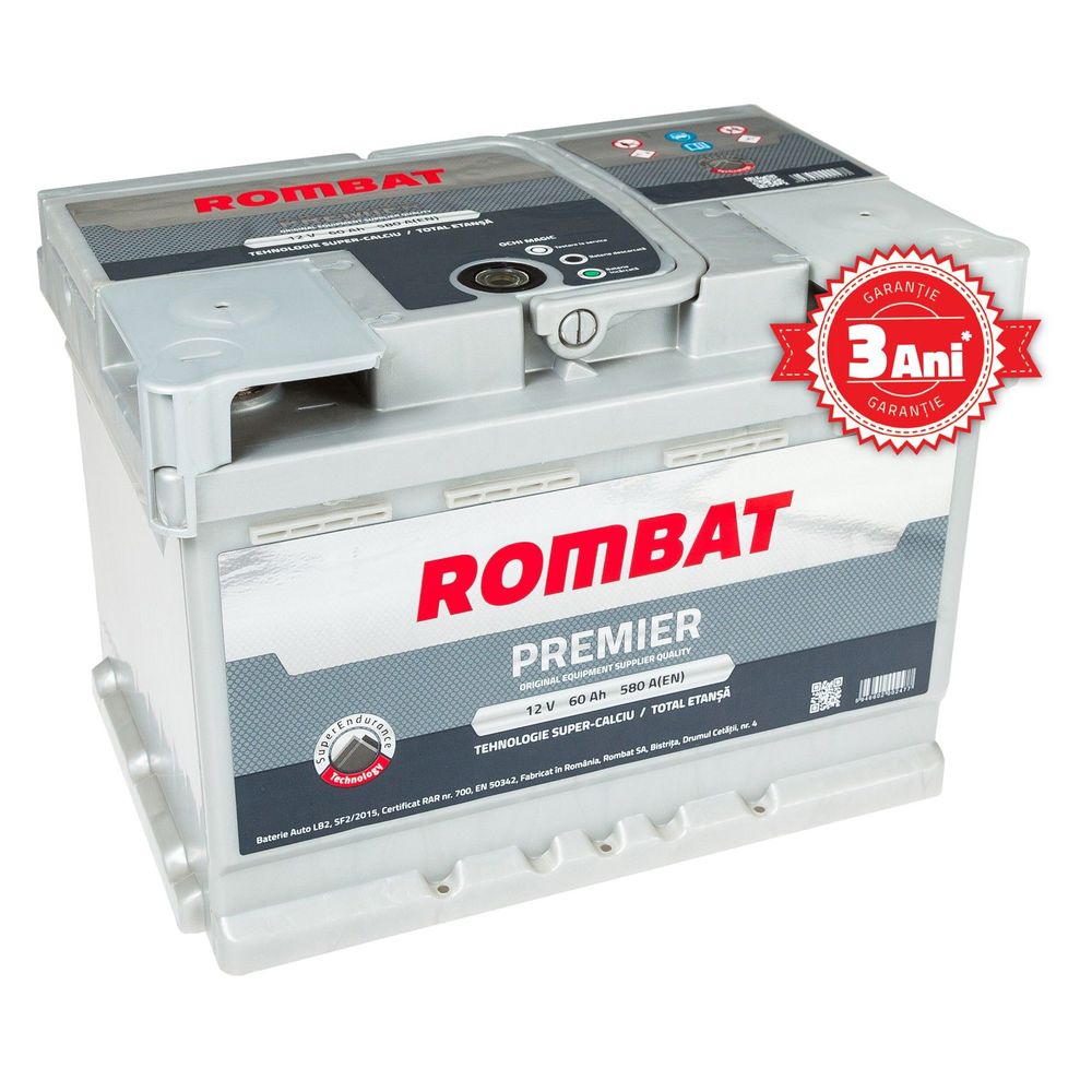 baterie auto ROMBAT premier 60ah-Rombat baterie auto ROMBAT premier 60ah-Rombat
