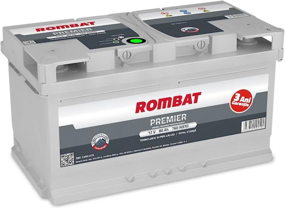 baterie auto ROMBAT premier 80ah-Rombat baterie auto ROMBAT premier 80ah-Rombat