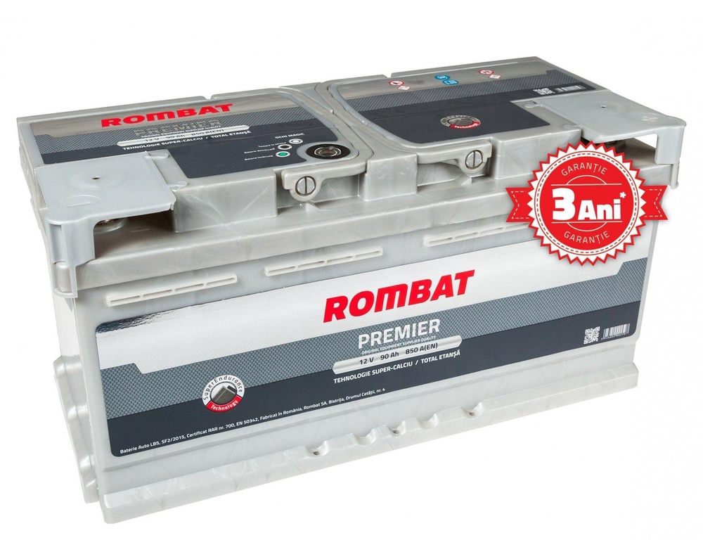 baterie auto ROMBAT premier 90ah-Rombat baterie auto ROMBAT premier 90ah-Rombat