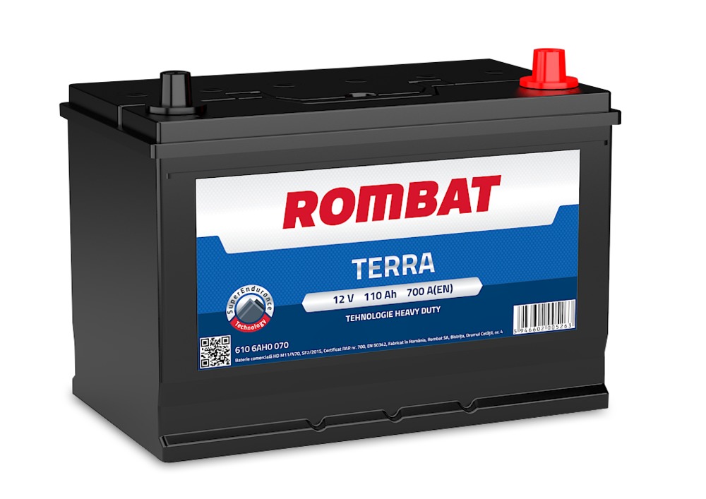 baterie auto ROMBAT terra 110ah-Rombat baterie auto ROMBAT terra 110ah-Rombat