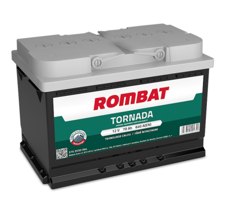 baterie auto ROMBAT tornada 70ah-Rombat baterie auto ROMBAT tornada 70ah-Rombat