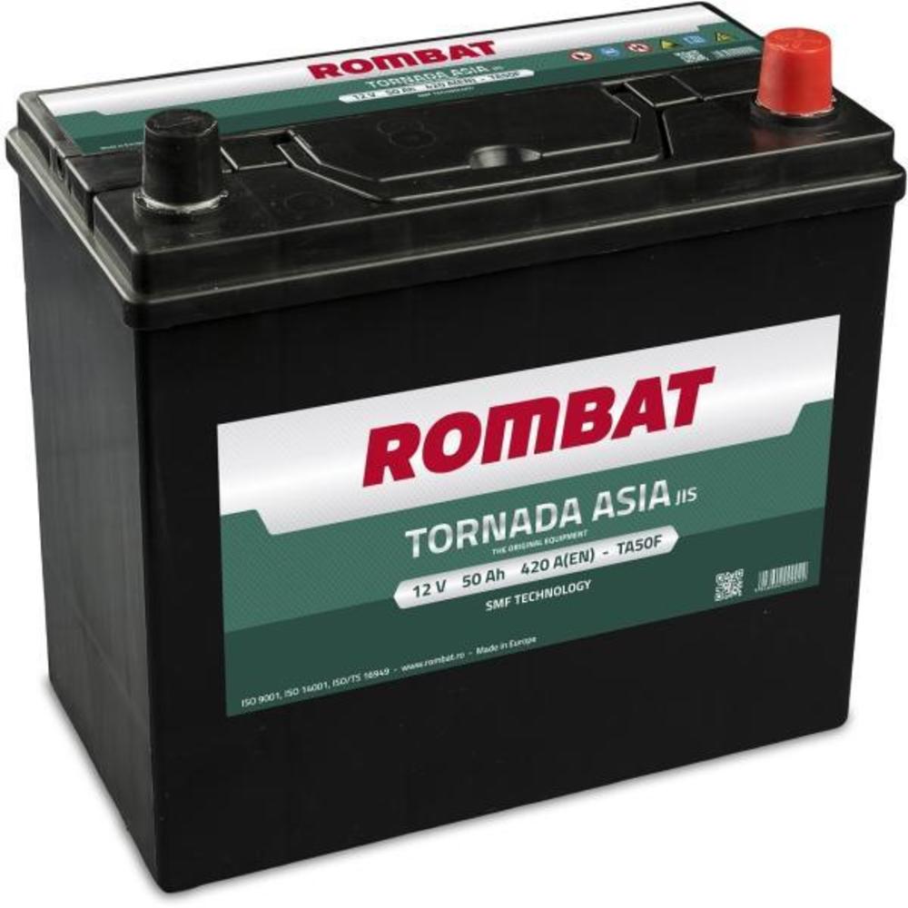 baterie auto ROMBAT tornada asia 50 ah bn-Rombat baterie auto ROMBAT tornada asia 50 ah bn-Rombat