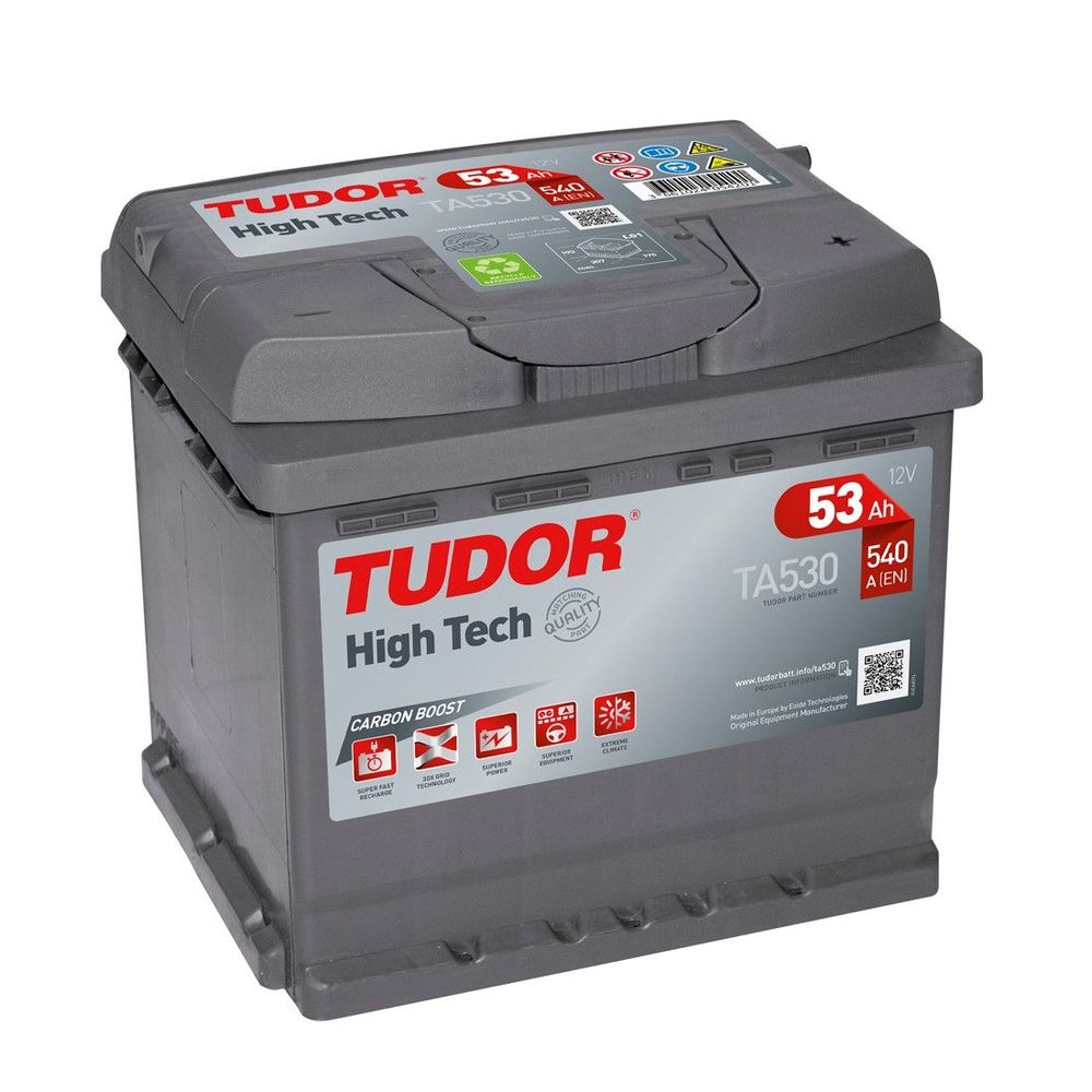 baterie auto TUDOR 53 ah-Tudor baterie auto TUDOR 53 ah-Tudor