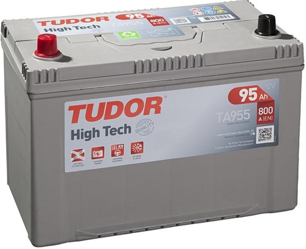 baterie auto TUDOR 95 ah asia bi-Tudor baterie auto TUDOR 95 ah asia bi-Tudor