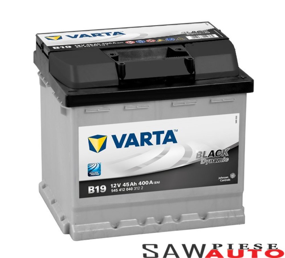 baterie auto VARTA black dynamic 45ah-Varta baterie auto VARTA black dynamic 45ah-Varta