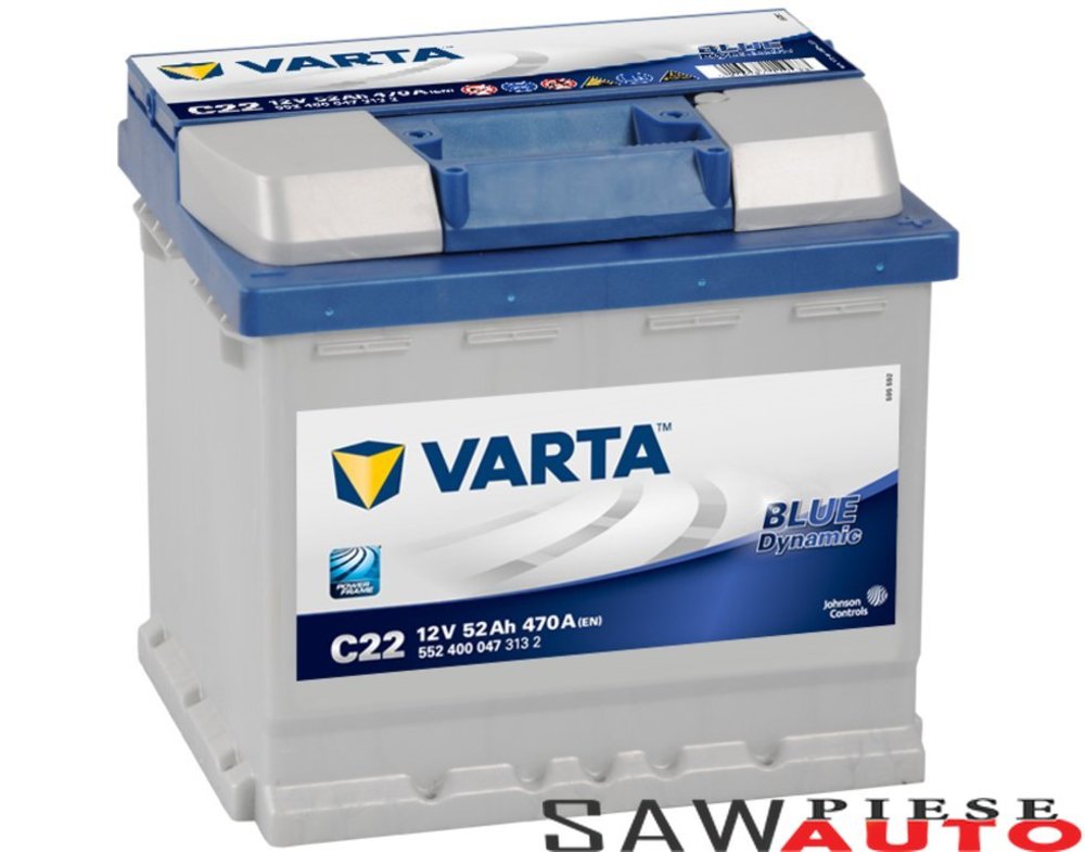 baterie auto VARTA blue dynamic 52ah-Varta baterie auto VARTA blue dynamic 52ah-Varta
