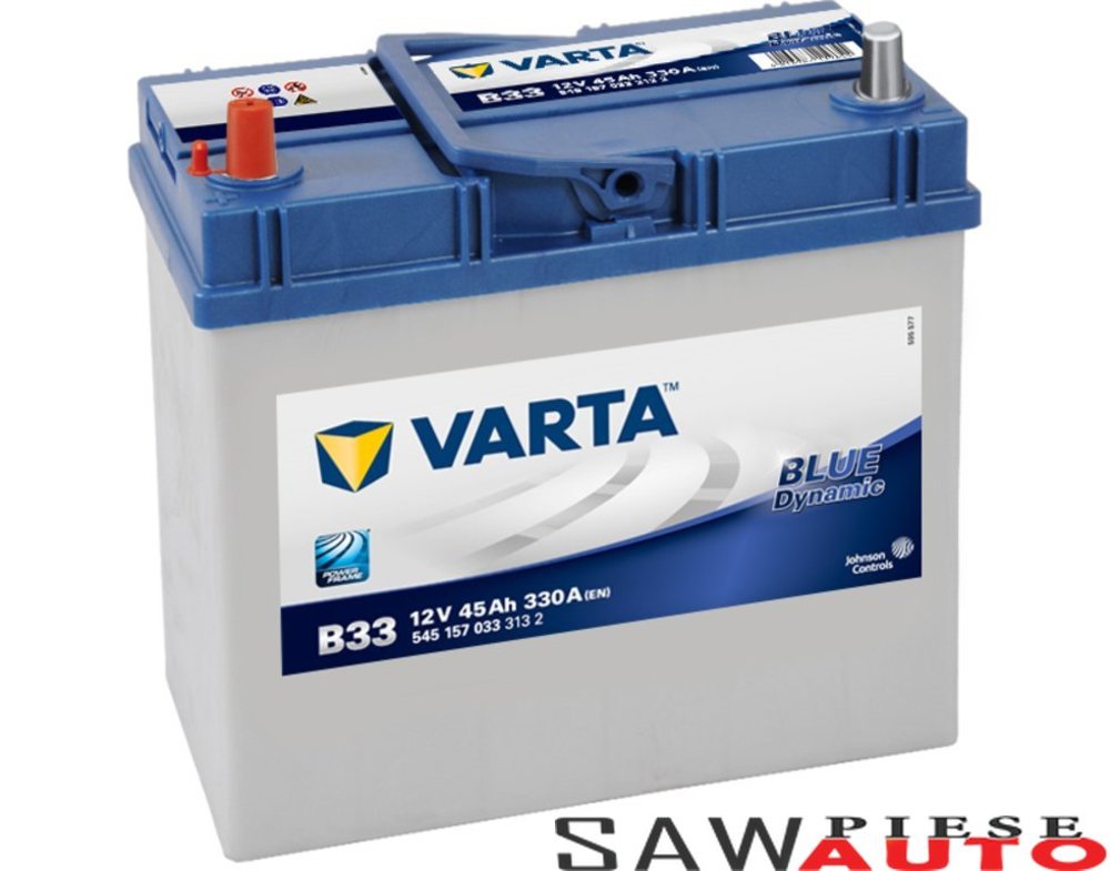 baterie auto VARTA blue dynamic asia 12v 45 ah borne inverse-Varta baterie auto VARTA blue dynamic asia 12v 45 ah borne inverse-Varta