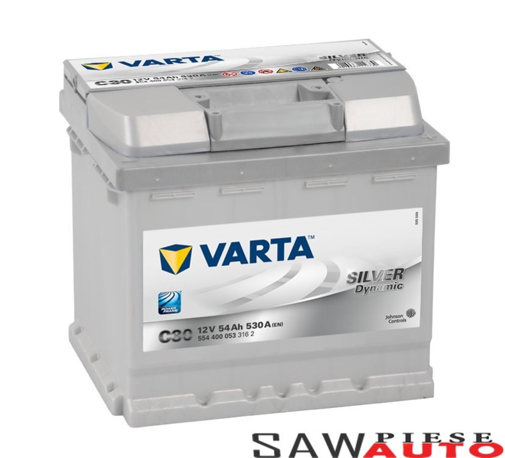 baterie auto VARTA silver dynamic 54ah-Varta baterie auto VARTA silver dynamic 54ah-Varta