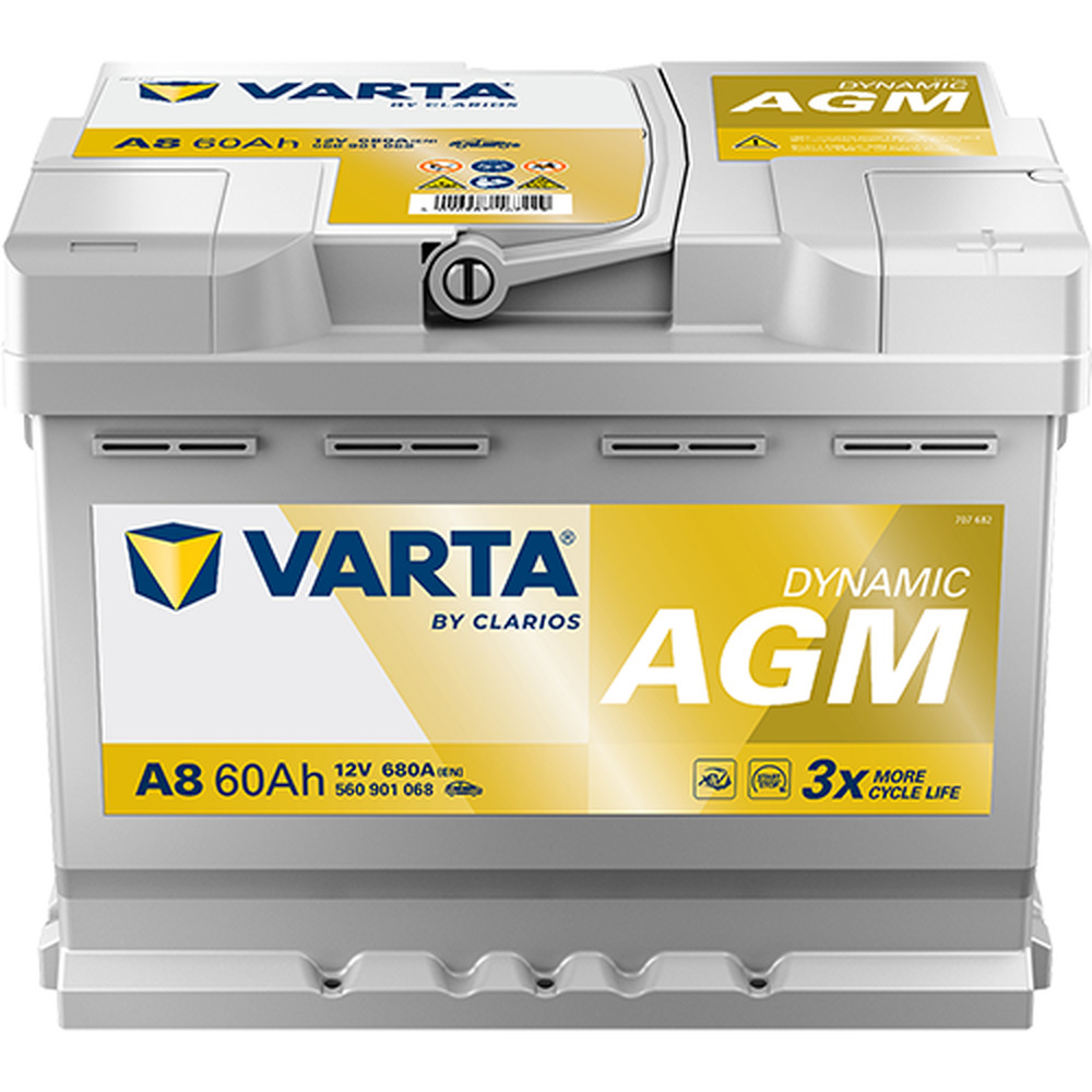 baterie auto VARTA silver dynamic start stop plus agm 60 ah Varta baterie auto VARTA silver dynamic start stop plus agm 60 ah