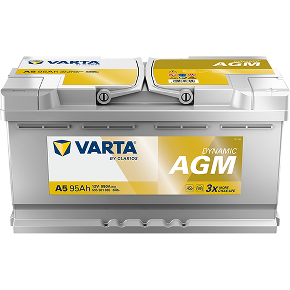 baterie auto VARTA silver dynamic start stop plus agm 95ah-Varta