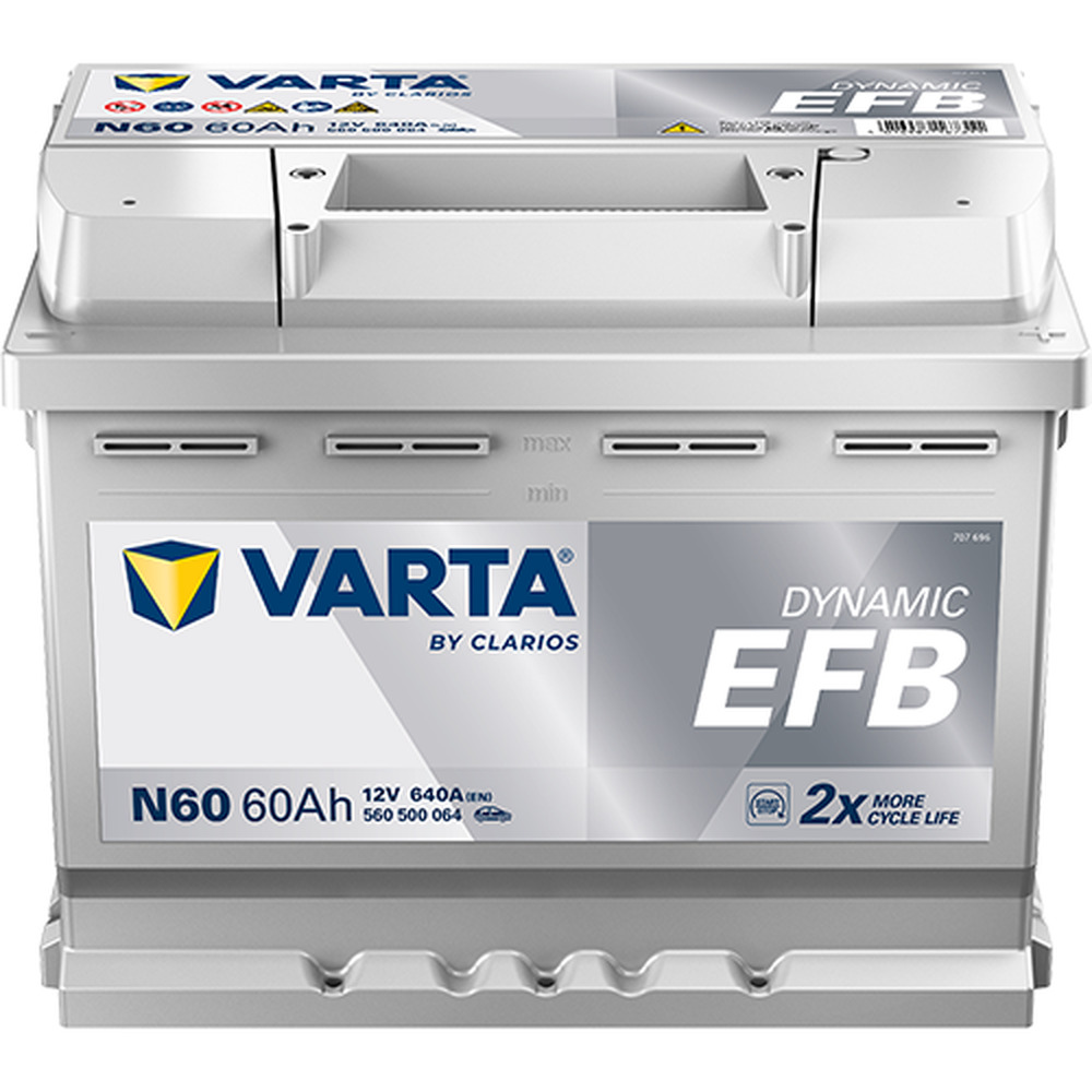 baterie auto VARTA silver dynamic start stop plus efb 60 ah-Varta