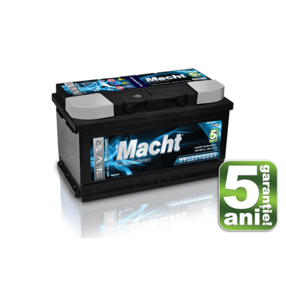 baterie MACHT silver power 80ah 780a-Macht baterie MACHT silver power 80ah 780a-Macht