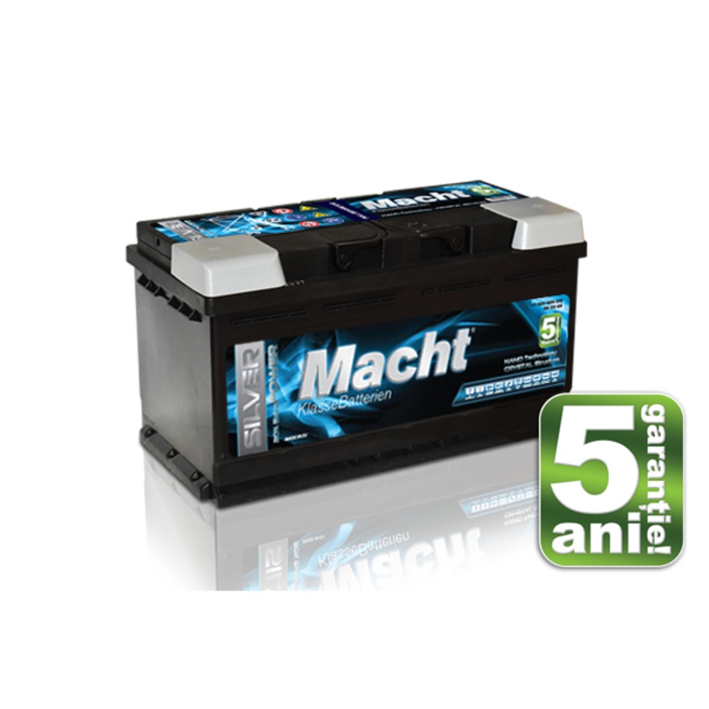 baterie MACHT silver power 90ah 850a-Macht baterie MACHT silver power 90ah 850a-Macht