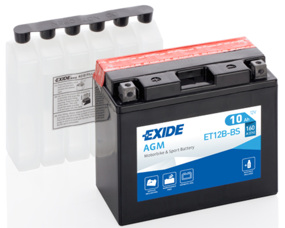 baterie moto EXIDE 10 ah agm-Exide