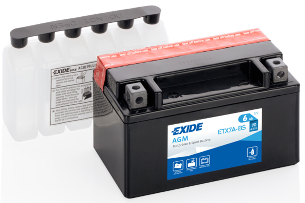 baterie moto EXIDE 6 ah-Exide baterie moto EXIDE 6 ah-Exide