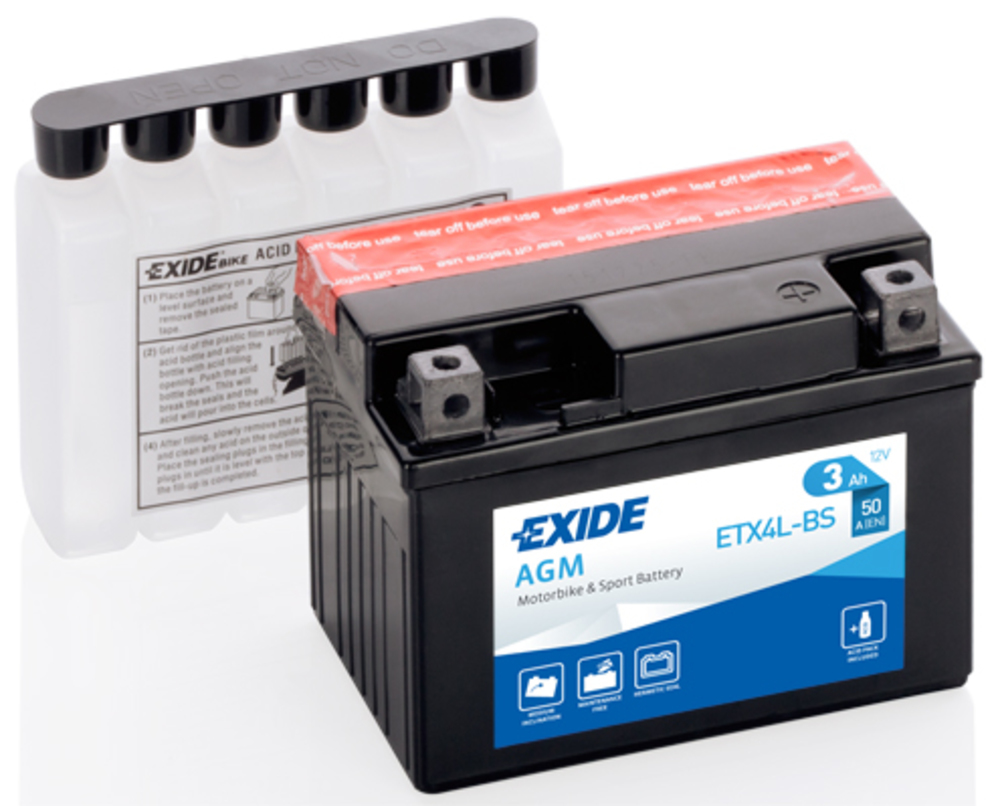 baterie moto EXIDE agm 3 ah-Exide baterie moto EXIDE agm 3 ah-Exide