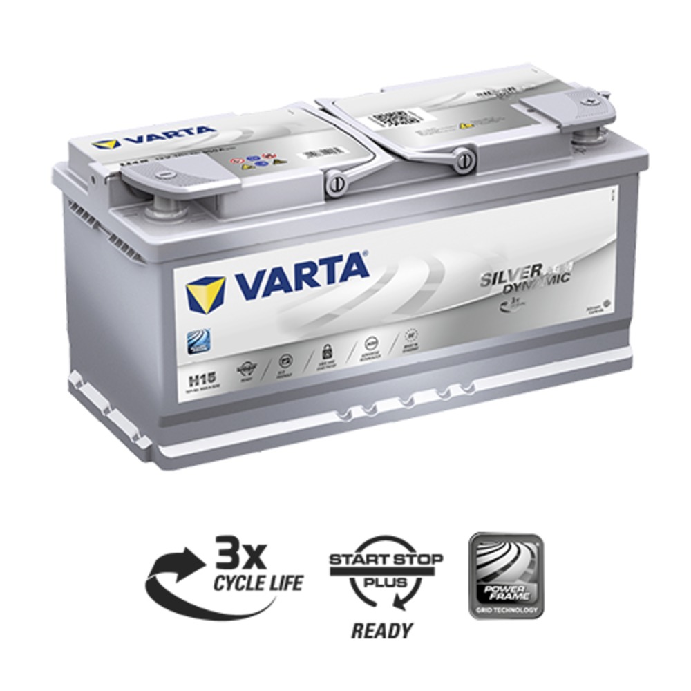 baterie VARTA silver dynamic agm 105ah-Varta