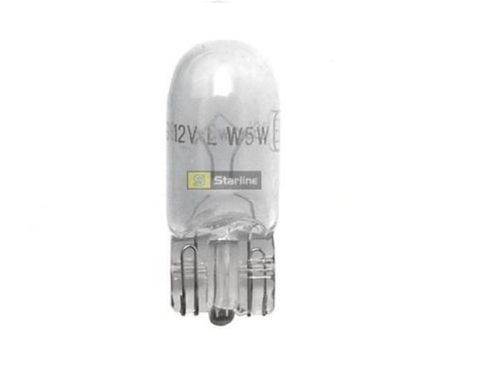 bec 12v w5w - pozitie - starline- bec 12v w5w - pozitie - starline-