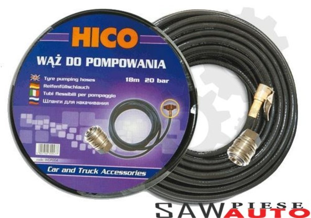 furtun umflat roti 18 m cu cupla rapida HCO-HÜco