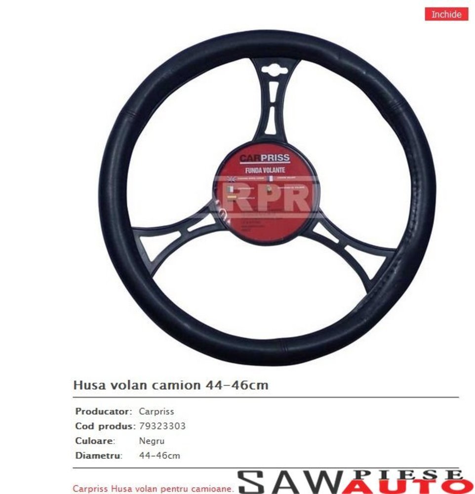 husa volan camion 44-46cm- husa volan camion 44-46cm-