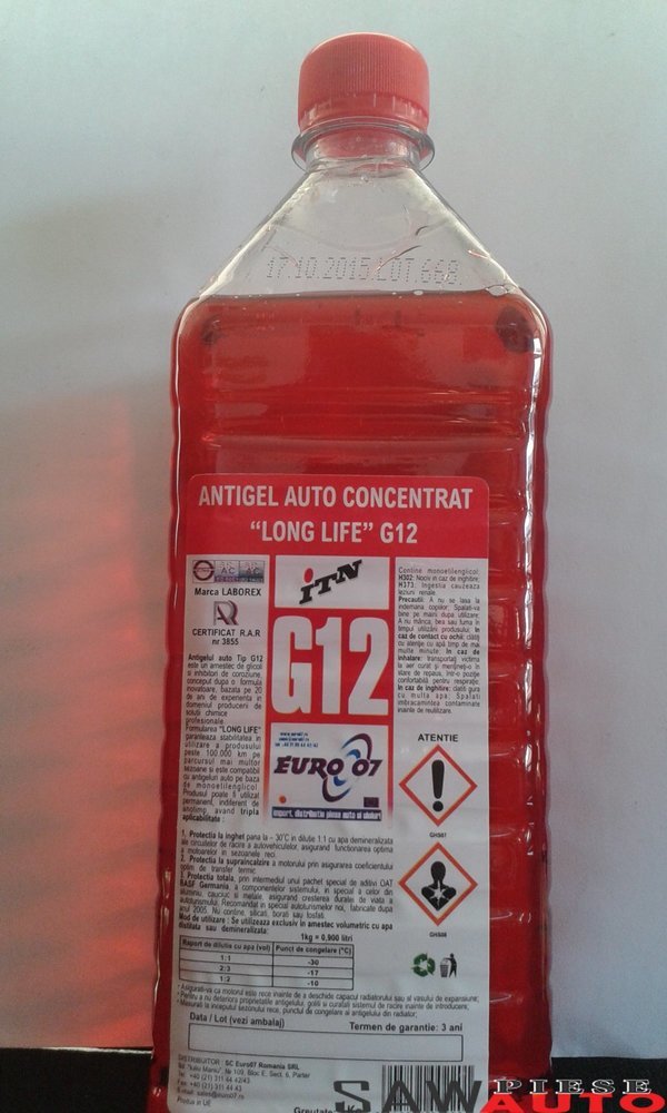 itn antigel concentrat rosu 1 kg itn ITN-Itn