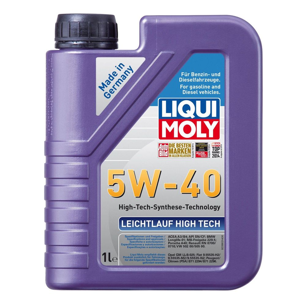 ulei de motor LIQUI MOLY leichtlauf ht 5w40 1l-Liqui moly