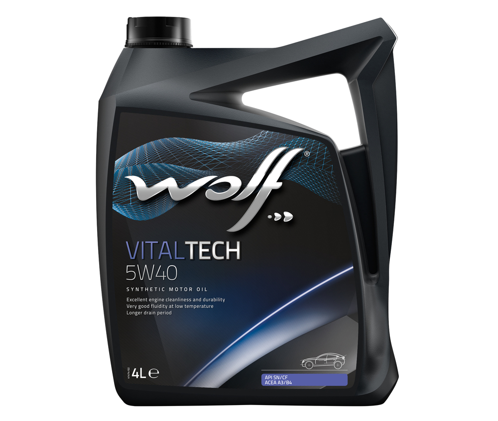 ulei de motorWOLF vitaltech 5w40 4l-Wolf ulei de motorWOLF vitaltech 5w40 4l-Wolf