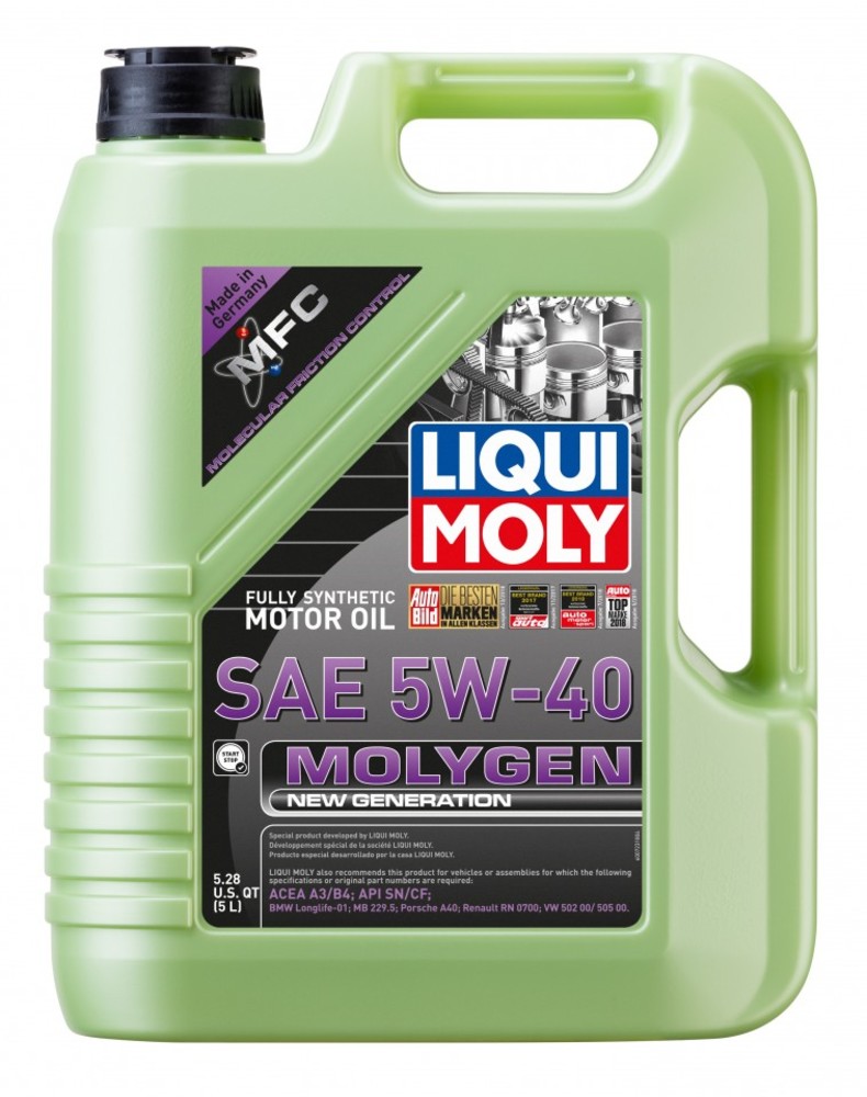 ulei motor LIQUI MOLY molygen new generation 5w40 5l-Liqui moly ulei motor LIQUI MOLY molygen new generation 5w40 5l-Liqui moly