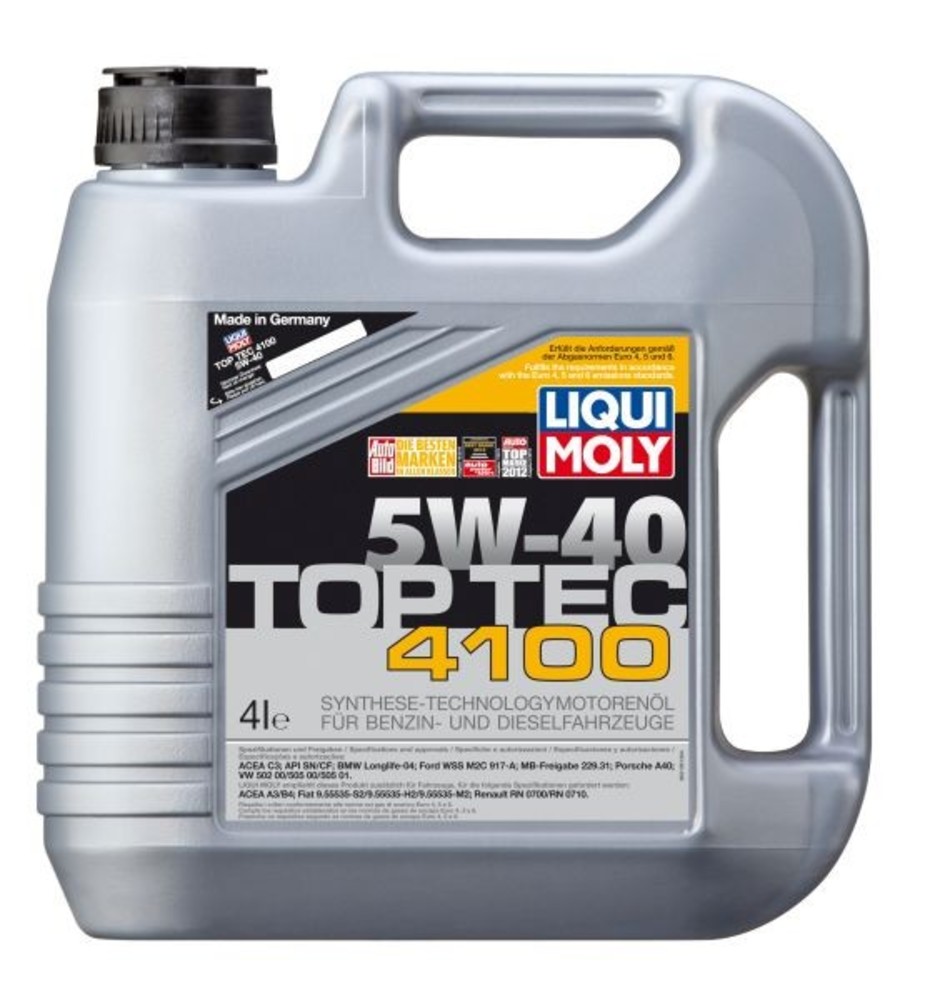 ulei motor LIQUI MOLY top tec 4100 5w40 4l-Liqui moly