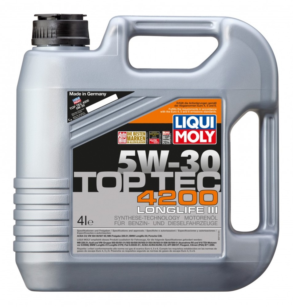 ulei motor LIQUI MOLY top tec 4200 5w30 4l-Liqui moly ulei motor LIQUI MOLY top tec 4200 5w30 4l-Liqui moly
