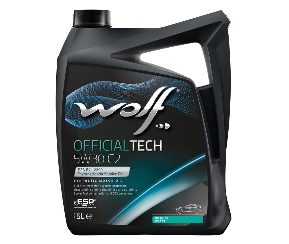 ulei motor WOLF officialtech 5w30 c2 5l-Wolf ulei motor WOLF officialtech 5w30 c2 5l-Wolf