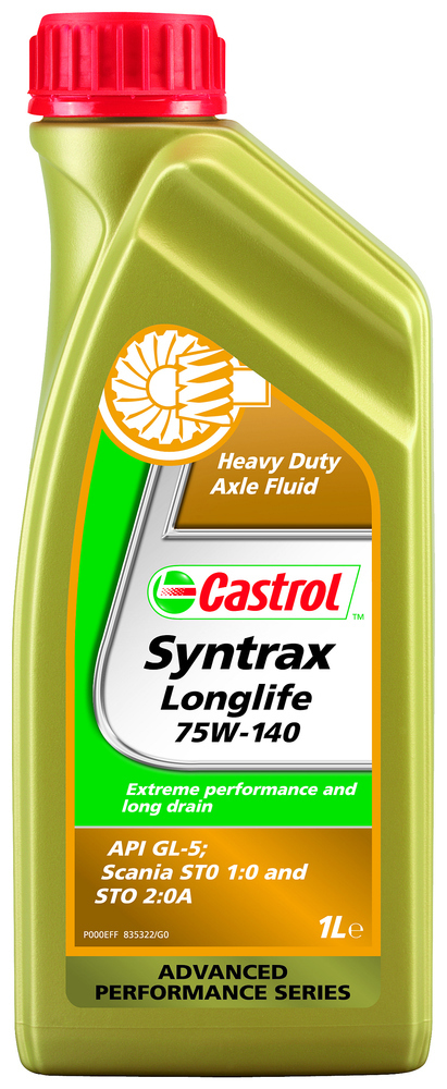 ulei transmisie manuala CASTROL syntrax long life 75w-140 1l-Castrol